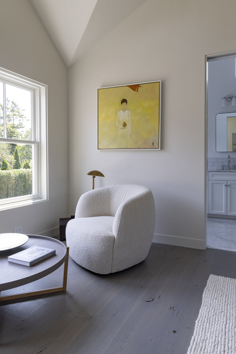 Photo of construction by Ronald Webb Builder.